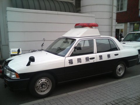 Japanese patrol car